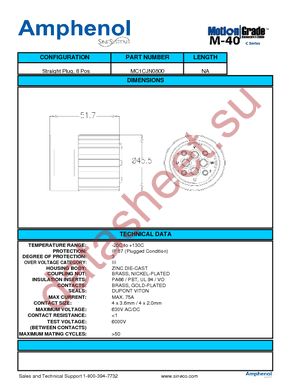 MC1CJN0800 datasheet  